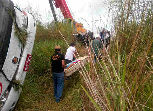 VÍTIMAS FATAIS DE ACIDENTE COM ÔNIBUS NA BR-364 EMBARCARAM EM JI-PARANÁ
