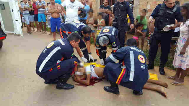 ALUNOS SÃO BALEADOS QUANDO SAIAM DE ESCOLA EM PORTO VELHO