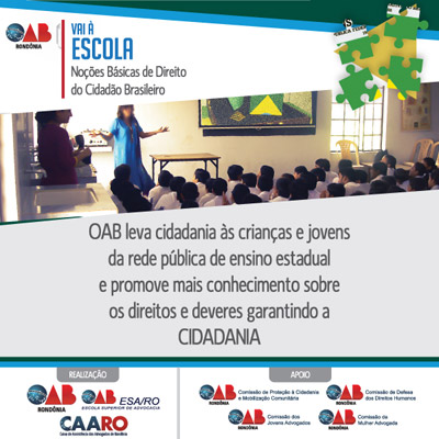 "OAB vai à Escola" reinicia nesta terça