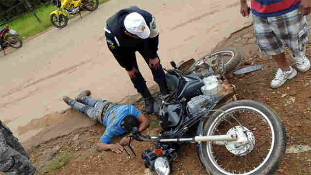 MOTOCICLISTA EMBRIAGADO CAUSA ACIDENTE GRAVE NA ZONA SUL