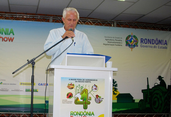 Airton Gurgacz confiante na Rondônia Rural Show