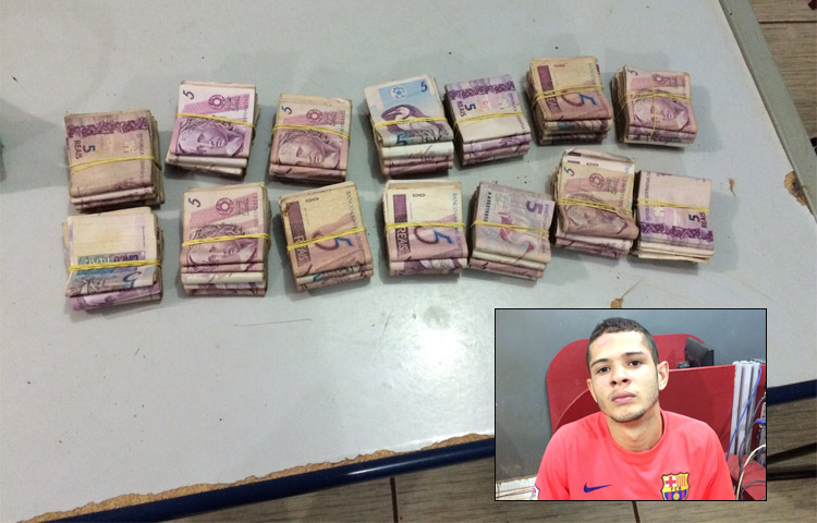 PM PRENDE ENVOLVIDO EM ASSALTO EM SUPERMERCADO NA CAPITAL; Vídeo