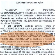 PREFEITURA DESCLASSIFICA EMPRESA E ABRE NOVA LICITAÇÃO PARA CONTRATAR EMPRESA DE ÔNIBUS