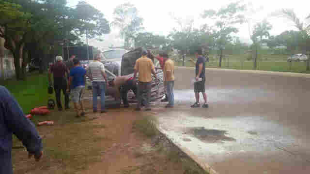Pane elétrica pode ter causado incêndio em táxi