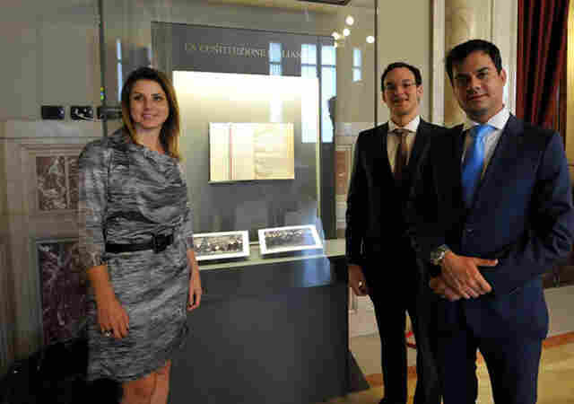 Deputado federal Expedito Netto em missão oficial na Itália