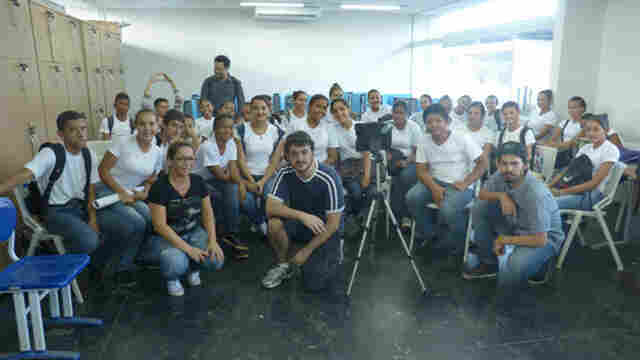 Distrito de Porto Velho recebe oficina de animação