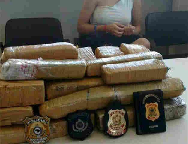 OPERAÇÃO CONJUNTA RESULTA EM APREENSÃO DE QUASE 14 QUILOS DE MACONHA