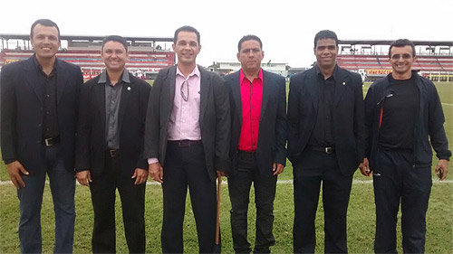 Arnoldo Figarella apita a decisão no Portal