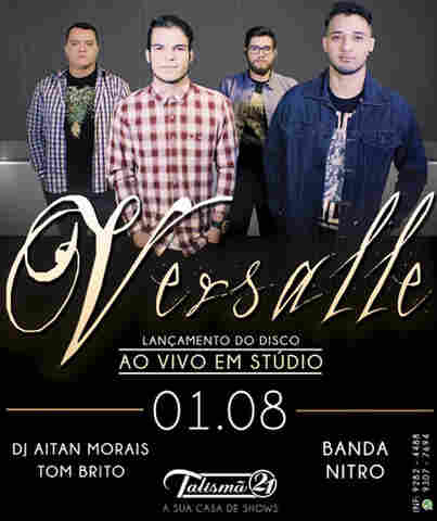 Concorra a dez ingressos para o show da Banda Versalle