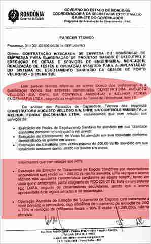 INADIMPLENTES E FALIDAS, EMPRESAS TENTAM GANHAR CONTRATO DE SANEAMENTO DE PORTO VELHO NO &#34;TAPETÃO&#34;