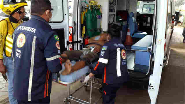 Jovem é baleado no braço e no abdômen, no Bairro Baixa da União