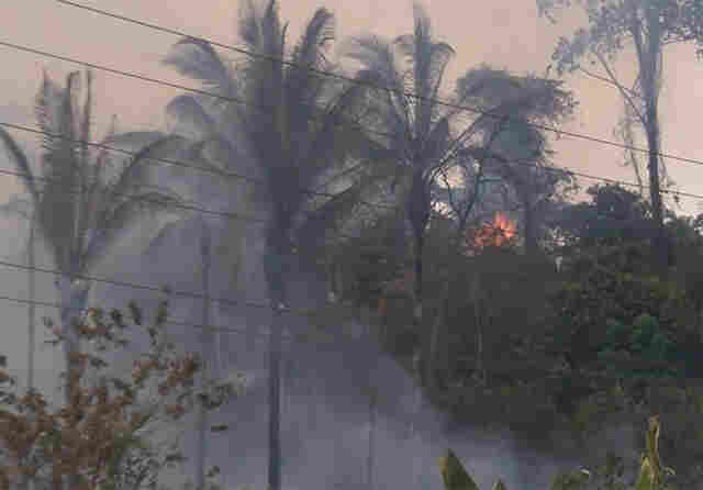 Incêndio apavora moradores de de Porto Velho