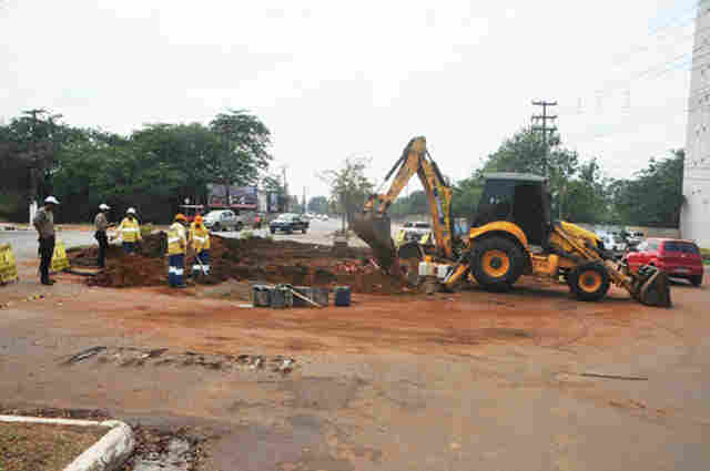 Semtran retira rotatória da Lauro Sodré com Imigrantes