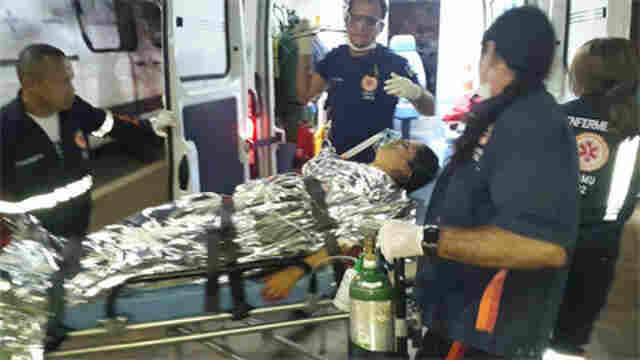 Homem tenta matar mulher com facada no peito