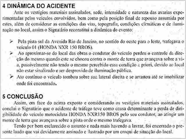 PREFEITURA VAI INDENIZAR CASAL POR ACIDENTE OCORRIDO EM AVENIDA EM OBRAS SEM SINALIZAÇÃO