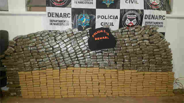 DENARC APREENDE QUASE MEIA TONELADA DE MACONHA NA BR-364; Vídeo