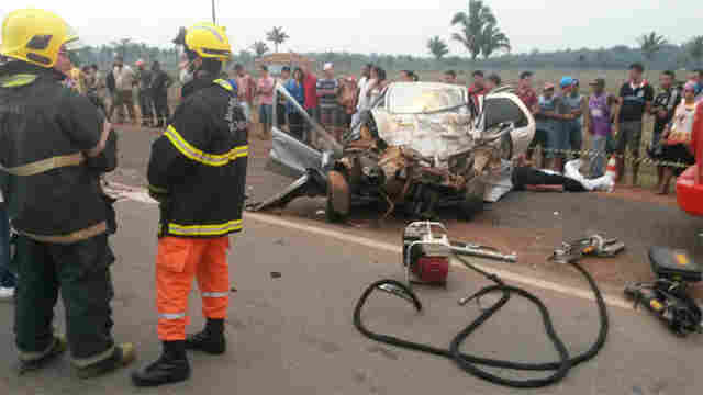 TRÊS ALUNOS DO CURSO PARA AGENTE PENITENCIÁRIO MORREM EM GRAVE ACIDENTE EM CANDEIAS