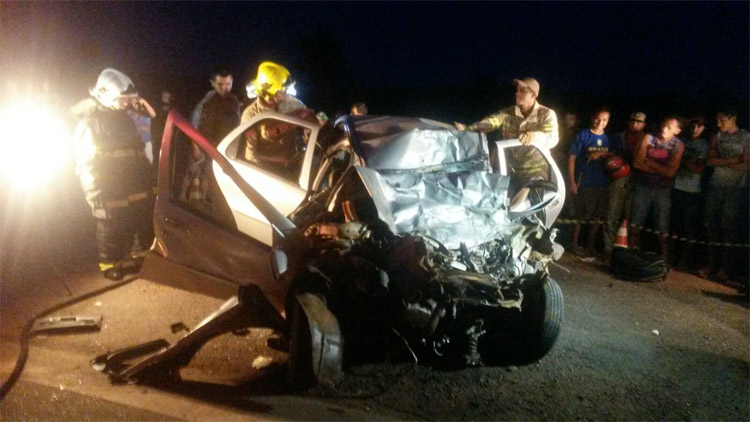 Identificadas as três vítimas fatais do acidente na BR-364