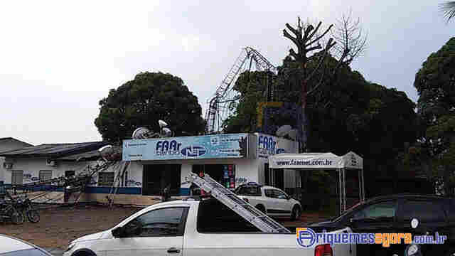 Temporal causa destrui&ccedil;&atilde;o em Ariquemes