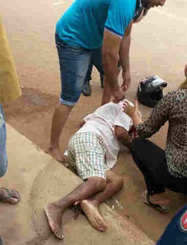 Idoso atropelado na Zona Leste por motociclista