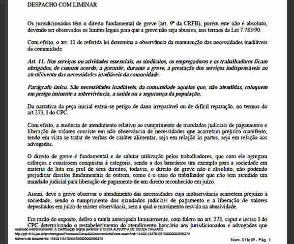 JUSTIÇA ATENDE OAB DE RONDÔNIA E MANDA BANCÁRIOS RESTABELECEREM ATENDIMENTO A ADVOGADOS