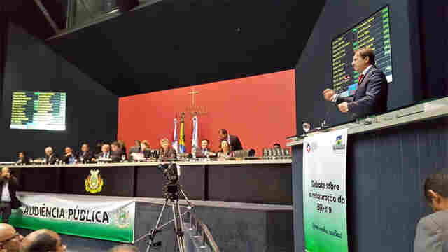 Acir relata que caravana não constatou desmatamento ou impacto ambiental com a reconstrução da rodovia