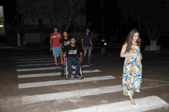 Acadêmicos conhecem realidade de deficientes