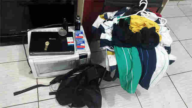 Bando invade casa mas PM chega rápido