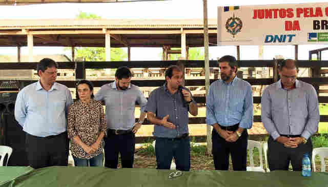 Laerte Gomes participa de visita técnica na BR-429 e cobra agilidade na conclusão de obras