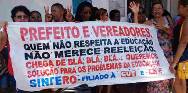 Greve na educação municipal de Guajará-Mirim completa 10 dias