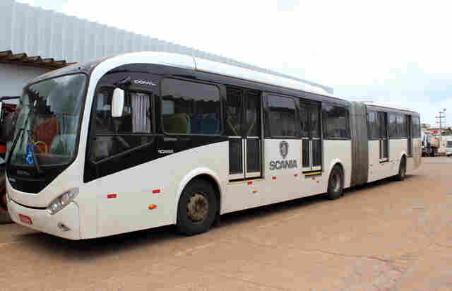 Chegam a Porto Velho primeiros ônibus que serão utilizados no transporte coletivo