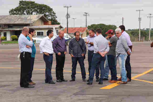 Atendido pelo DER, deputado Laerte Gomes anuncia melhorias no aeroporto de Ji-Paraná