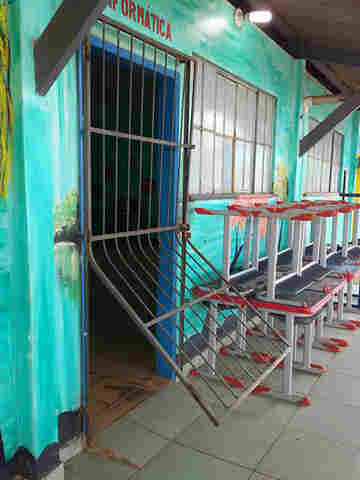 Escola estadual é invadida e saqueada pela 18ª vez
