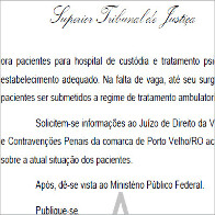 JUIZ MANDA ESVAZIAR ALA PSIQUIÁTRICA DE PRESÍDIO NA CAPITAL APÓS DECISÃO DO STJ