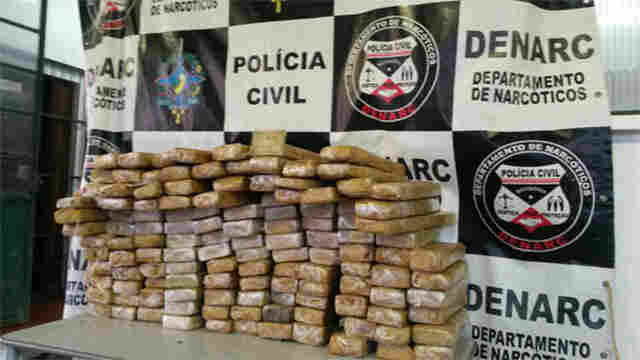 Denarc prende três com 130 quilos de maconha em Porto Velho