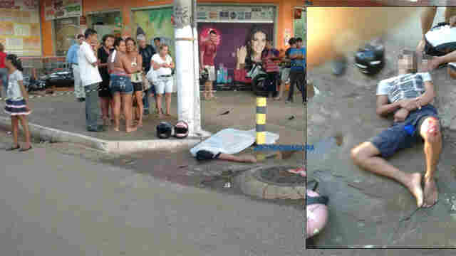 MULHER MORRE NA CAPITAL EM ACIDENTE ENVOLVENDO MOTO E CARRO