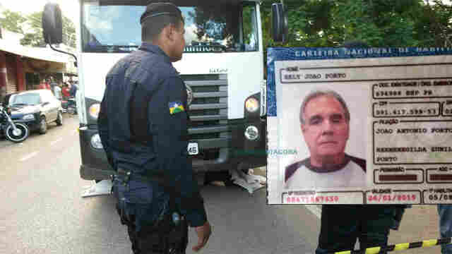 Identificado homem que morreu esmagado por caminhão