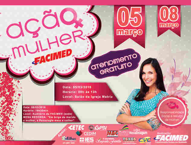 Facimed se prepara para realizar a 11ª edição do Ação Mulher