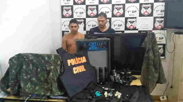 Polícia Civil prende dupla acusada de diversos roubos em embarcações