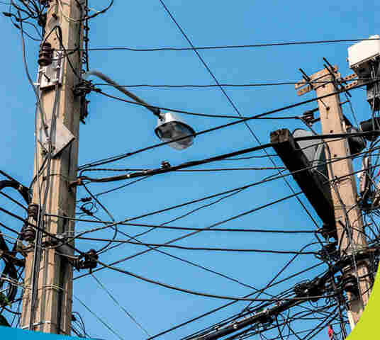 Na Capital, 21 áreas consomem energia de forma clandestina