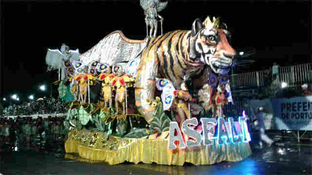 Com 177 pontos, Asfaltão é campeã do Carnaval 2016 de Porto Velho