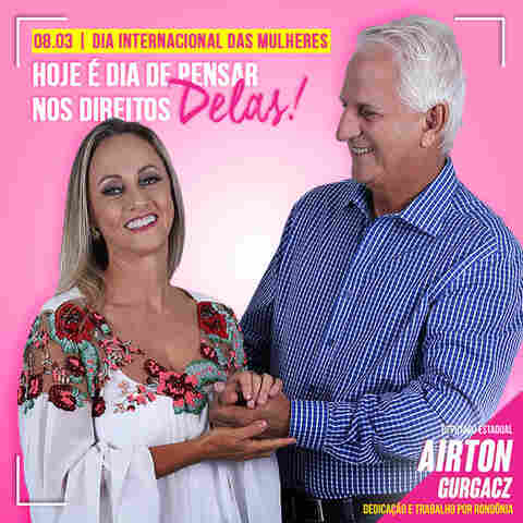 Mensagem do deputado Airton Gurgcz