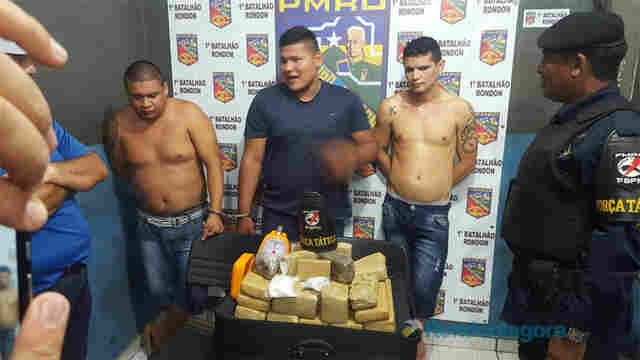 TRIO É PRESO COM 20 QUILOS DE COCAÍNA E MACONHA