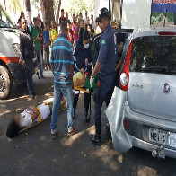 Mulheres ficam feridas em acidente na região central de Porto Velho