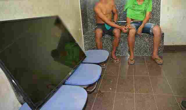 Polícia prende dois por receptação e adolescente confessa furto em residência
