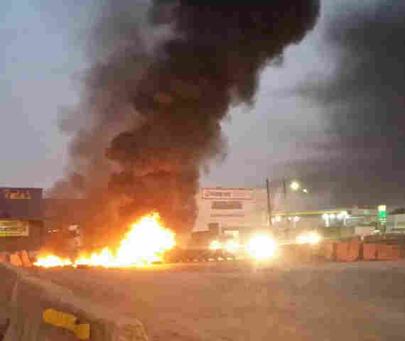 Porto Velho tem protestos no Trevo do Roque e na entrada da Usina de Santo Antônio