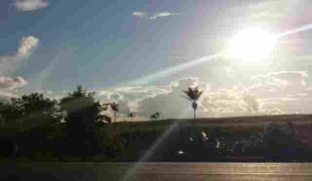 Calor volta com força em todo o Estado nesta quinta