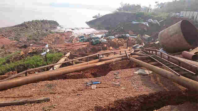 Defesa Civil diz que há riscos de novos deslizamentos no Bairro Triângulo e isola área