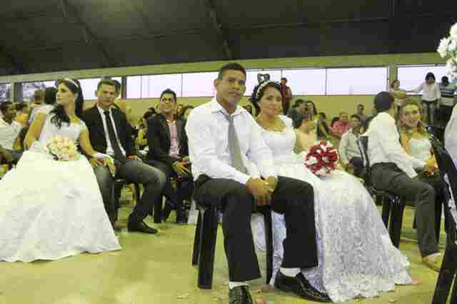 Casamento comunitário encerra o Dia Itinerante do MP em Ouro Preto do Oeste