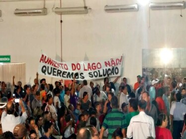 Ibama e Santo Antônio suspendem audiências públicas por conta de protestos